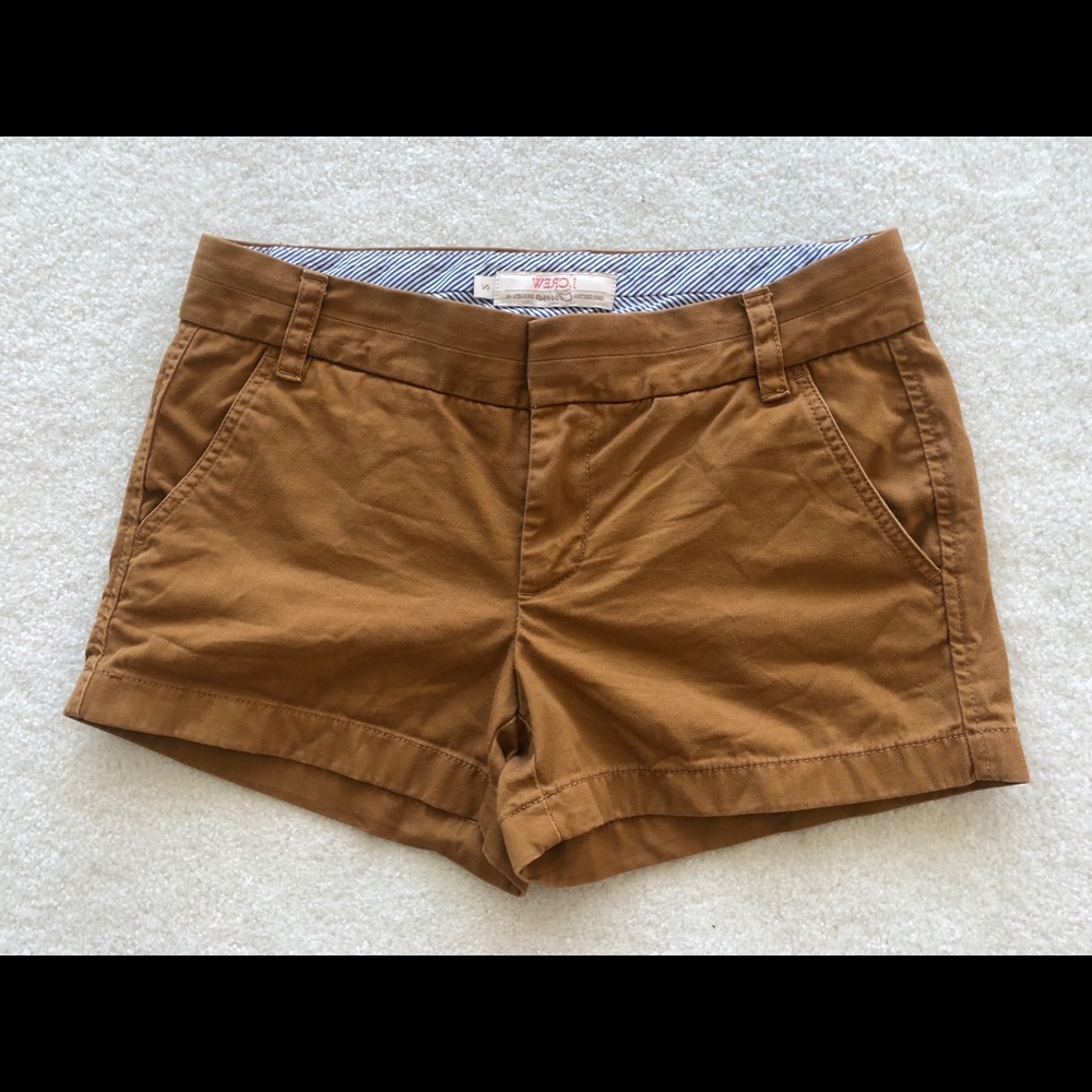 J. Crew women’s chino shorts size 2